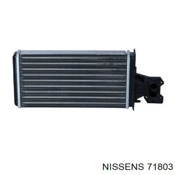 Radiador de calefacción 71803 Nissens