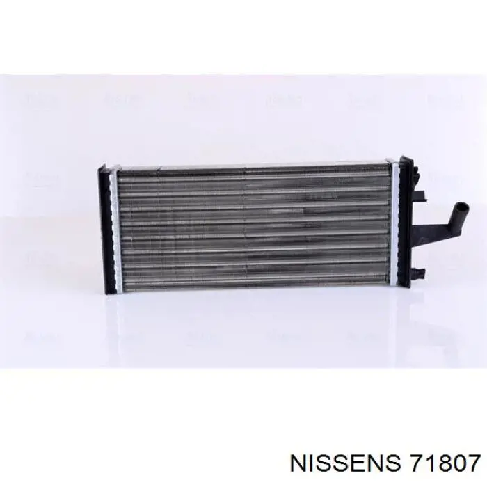 Radiador de calefacción 71807 Nissens