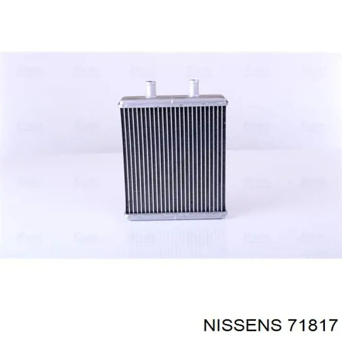 71817 Nissens radiador de forno (de aquecedor)