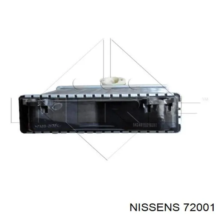 Radiador de calefacción 72001 Nissens