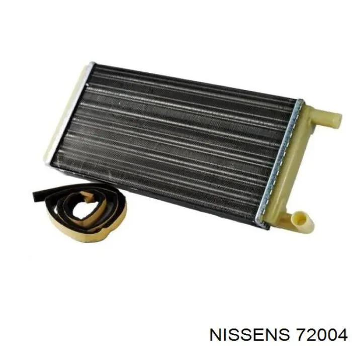 Radiador de calefacción 72004 Nissens