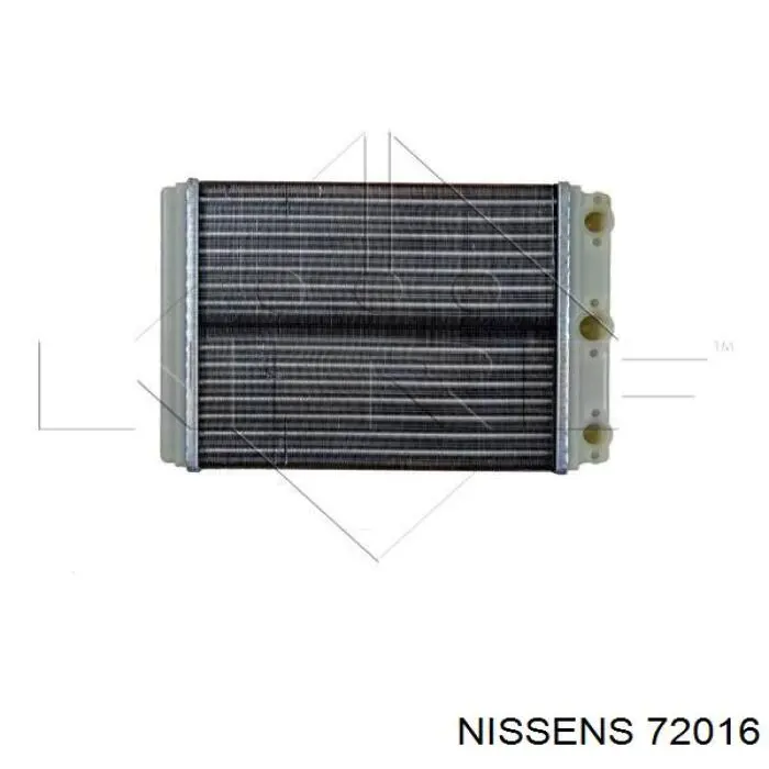Радиатор печки (отопителя) Nissens 72016 цена, от 35.89 USD