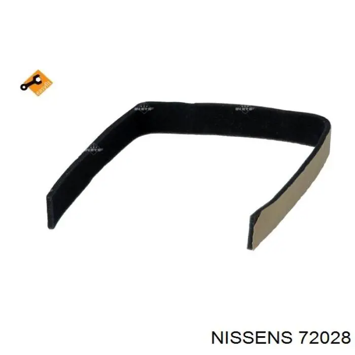 Купить 72028 Nissens Радиатор печки