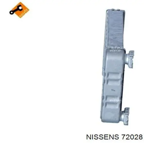 Радиатор печки (отопителя) Nissens 72028 цена, от 52.44 USD