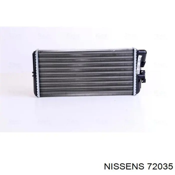72035 Nissens радиатор печки