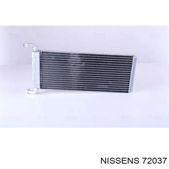 Radiador de calefacción 72037 Nissens