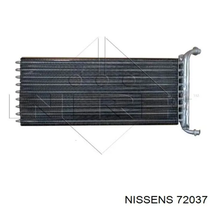 Купить 72037 Nissens Радиатор печки