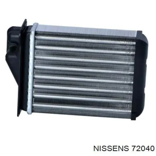 Радиатор печки (отопителя) задний 72040 Nissens