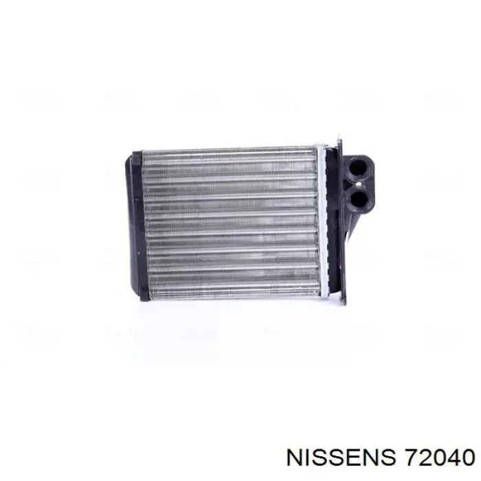 Radiador de calefacción trasero 72040 Nissens