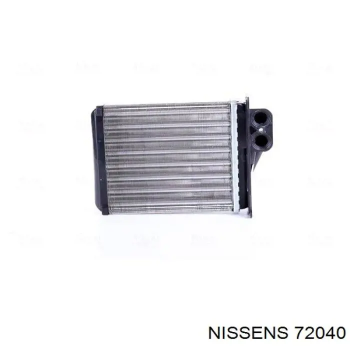 Купить 72040 Nissens Радиатор печки (отопителя) задний