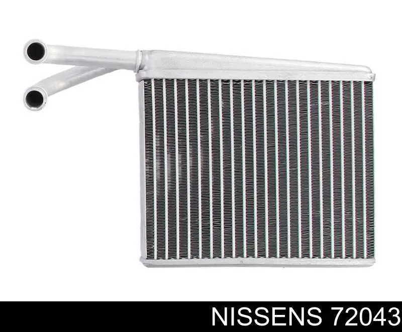 72043 Nissens радиатор печки