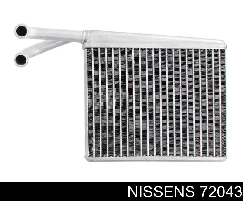 Радиатор печки (отопителя) Nissens 72043 цена, от 62.63 USD