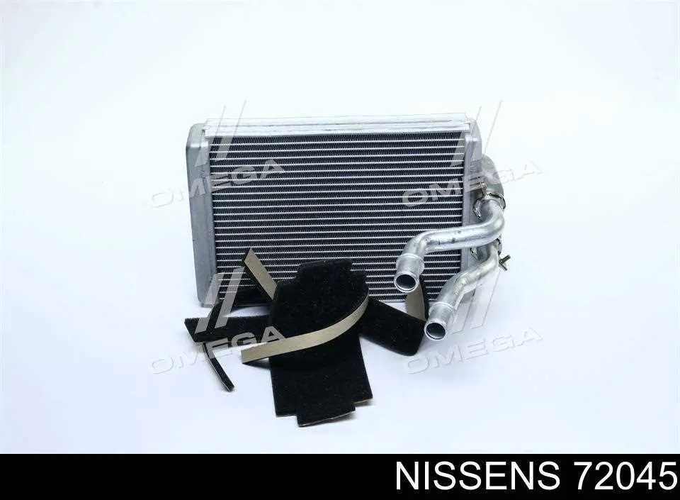 72045 Nissens радиатор печки