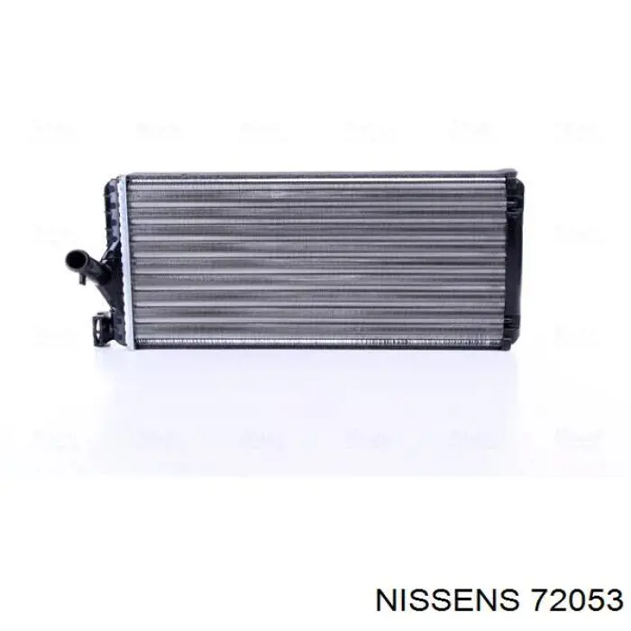 Радиатор печки 72053 Nissens