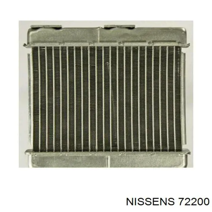 Radiador de calefacción 72200 Nissens