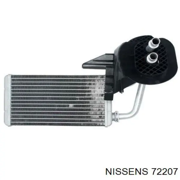 Radiador de calefacción 72207 Nissens