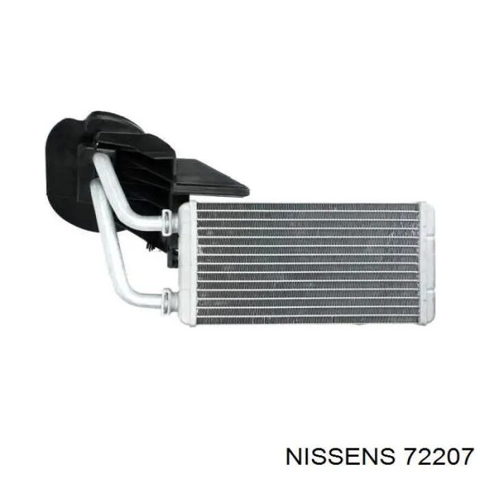 Радиатор печки (отопителя) Nissens 72207 цена, от 66.15 USD