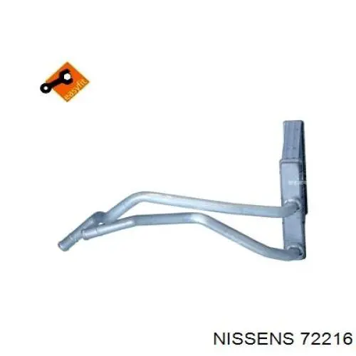Купить 72216 Nissens Радиатор печки