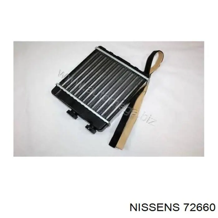 Радиатор печки (отопителя) Nissens 72660 цена, от 44.71 USD