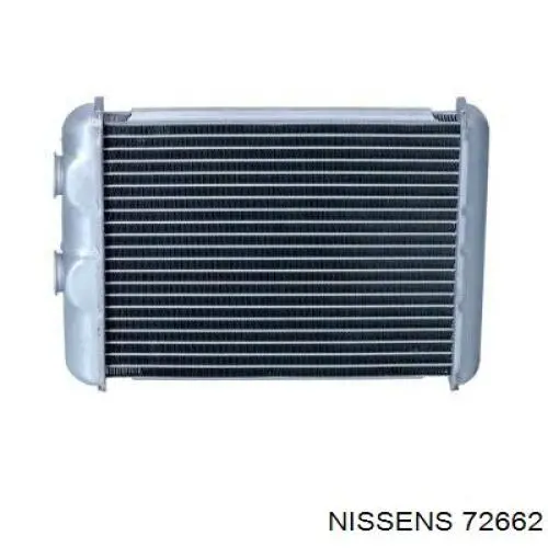 Радиатор печки 72662 Nissens