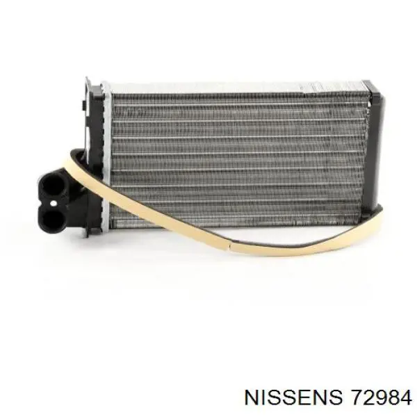 Радиатор печки (отопителя) Nissens 72984