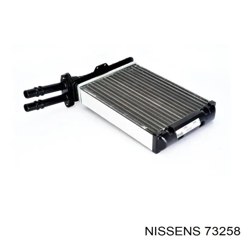 Radiador de calefacción 73258 Nissens