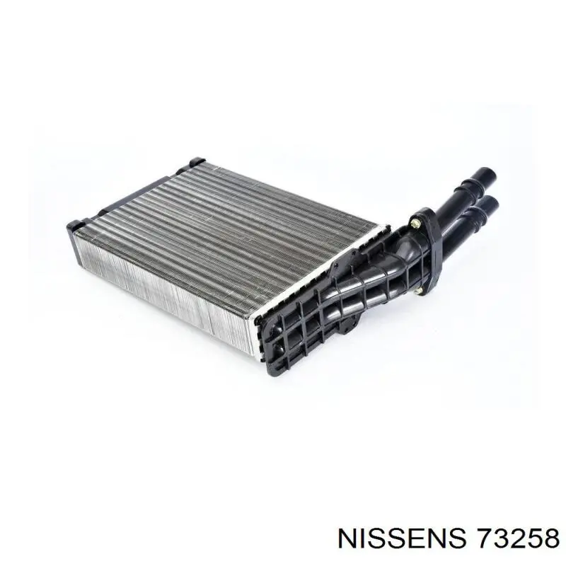 Радиатор печки (отопителя) Nissens 73258 цена, от 37.05 USD