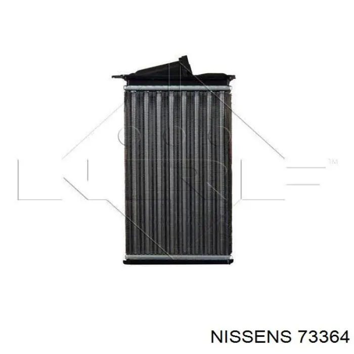 Radiador de calefacción 73364 Nissens