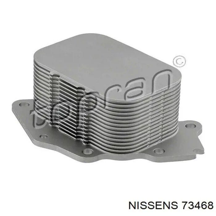Купить 73468 Nissens Радиатор печки