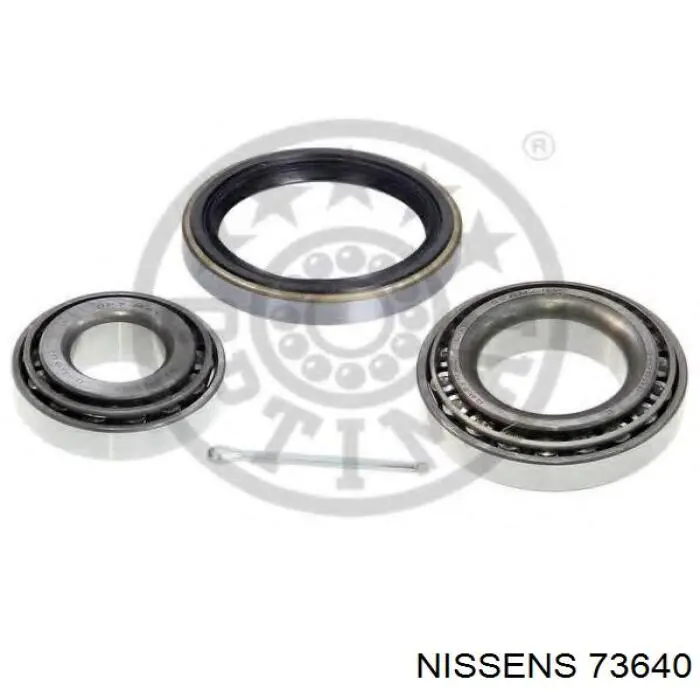 Купить 73640 Nissens Радиатор печки