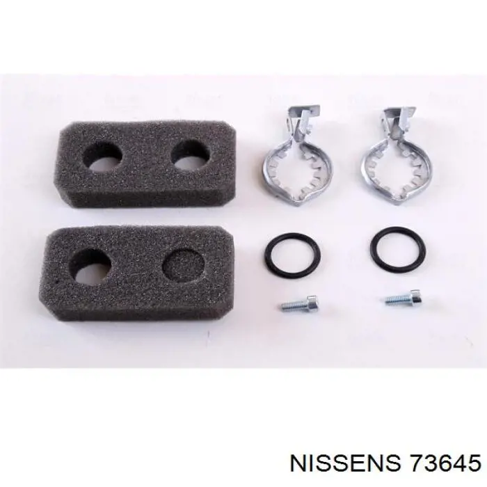 Купить 73645 Nissens Радиатор печки