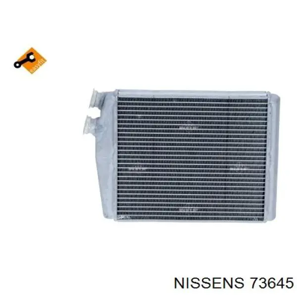 Радиатор печки 73645 Nissens