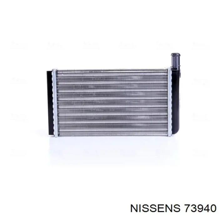 Radiador de calefacción 73940 Nissens