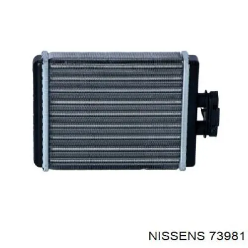 Radiador de calefacción 73981 Nissens
