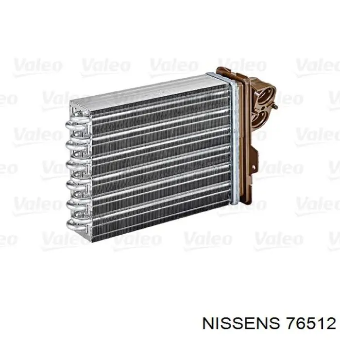 Radiador de calefacción 76512 Nissens