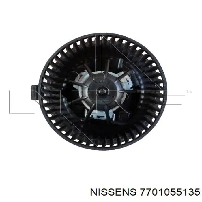 Мотор вентилятора печки (отопителя салона) Nissens 7701055135 цена, от 43.79 USD