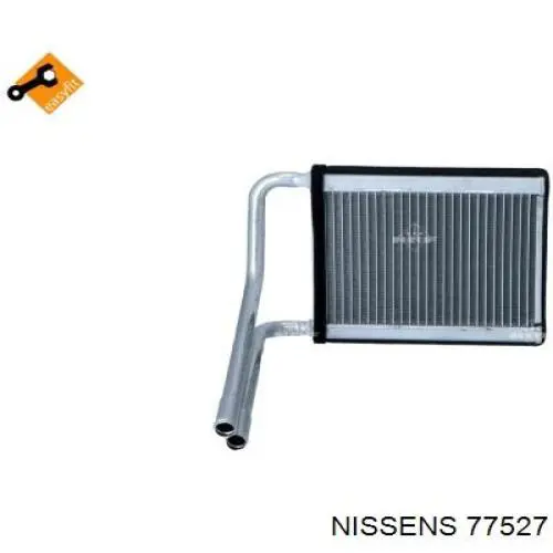 Radiador de calefacción 77527 Nissens