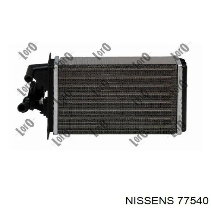 Радиатор печки (отопителя) Nissens 77540 цена, от 65.00 USD