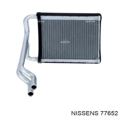 Радиатор печки (отопителя) Nissens 77652 цена, от 56.86 USD