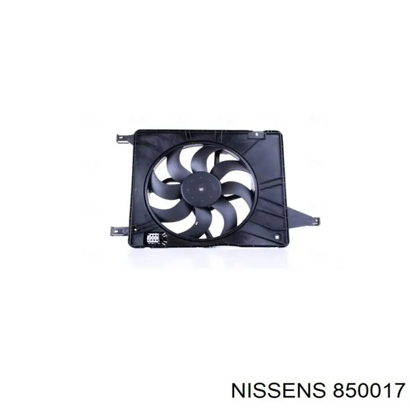 Диффузор радиатора охлаждения в сборе с крыльчаткой FPS FP50W133