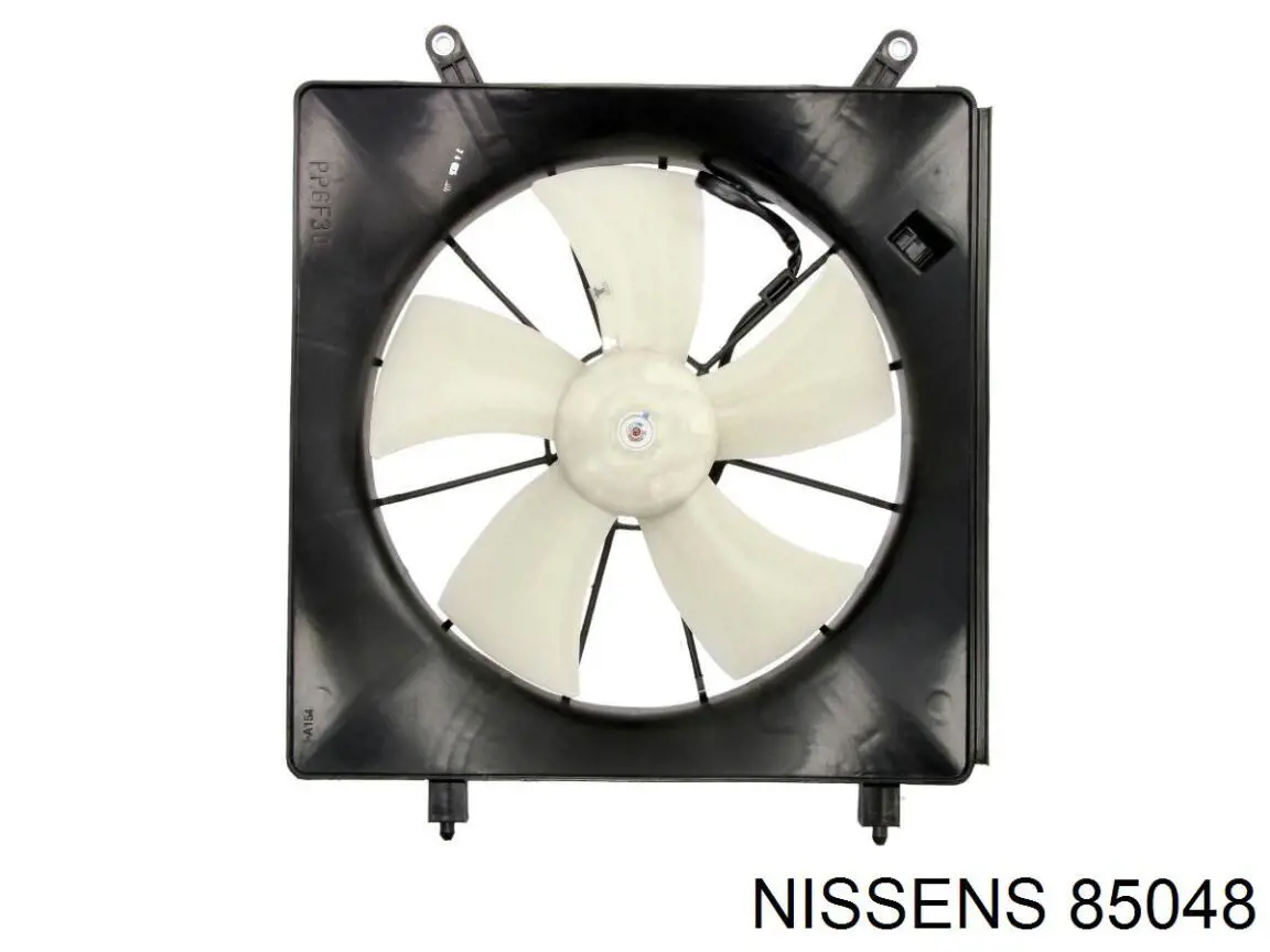 Difusor de radiador, ventilador de refrigeración, condensador del aire acondicionado, completo con motor y rodete 85048 Nissens
