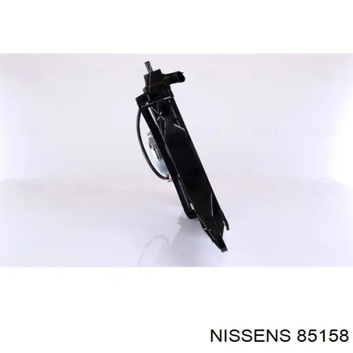 Difusor de radiador, ventilador de refrigeración, condensador del aire acondicionado, completo con motor y rodete 85158 Nissens