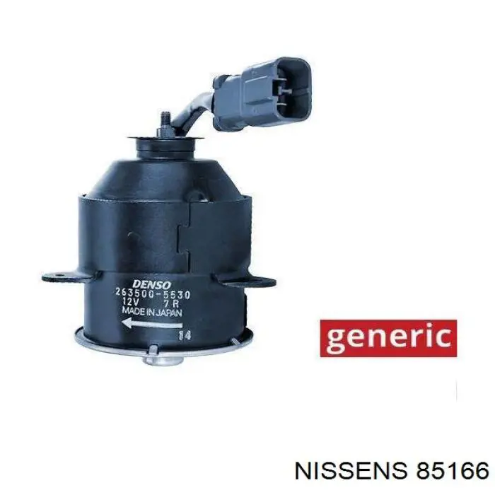 Диффузор радиатора охлаждения в сборе с мотором и крыльчаткой Nissens 85166 цена, от 97.25 USD