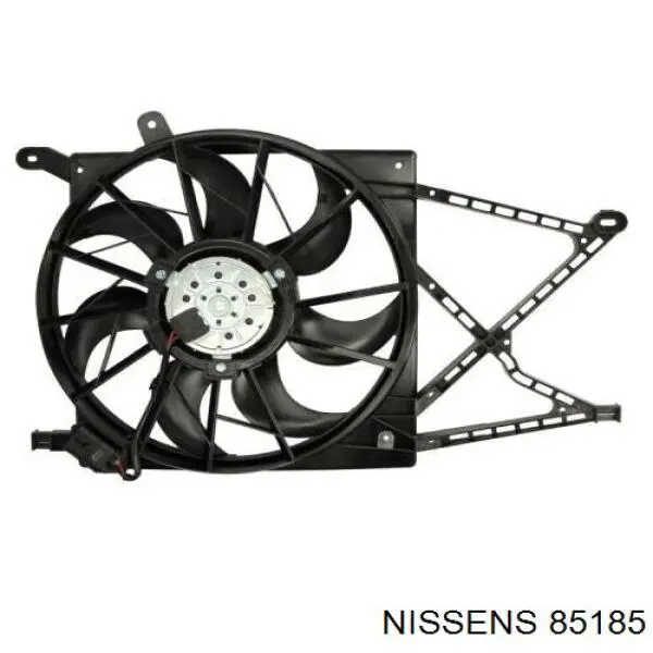 Купить 85185 Nissens Диффузор вентилятора в сборе с мотором и крыльчаткой