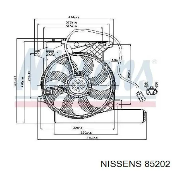  85202 Nissens