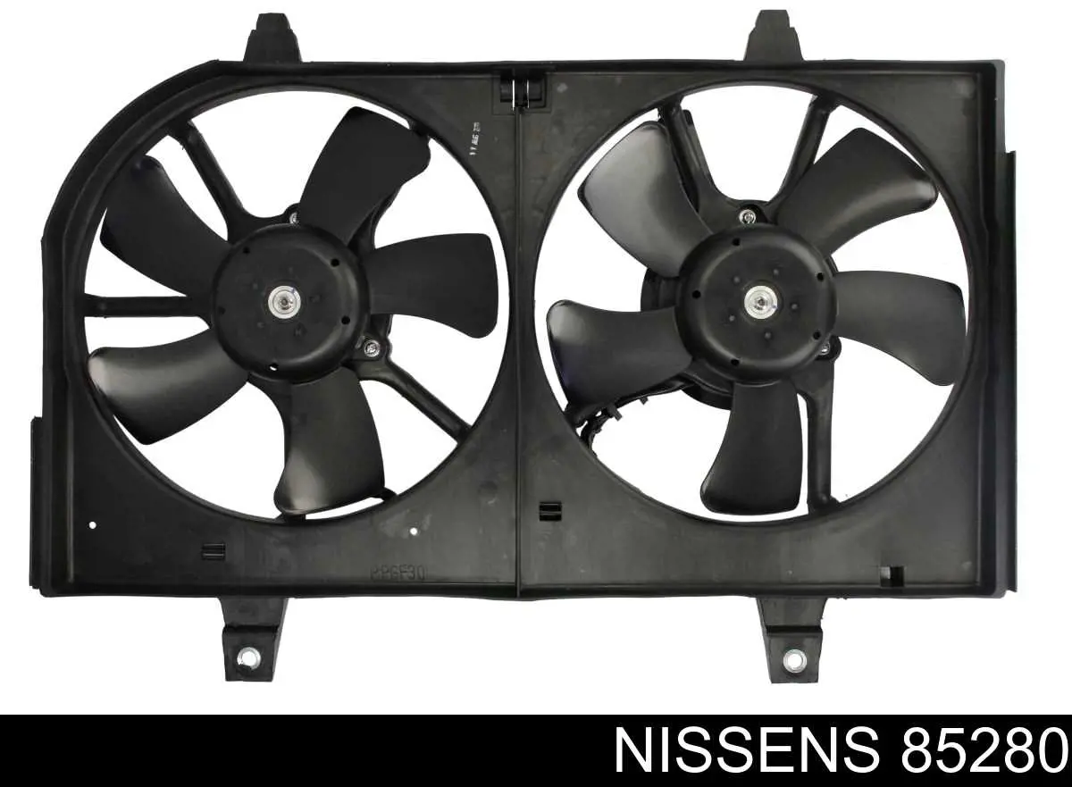 Электровентилятор охлаждения в сборе (мотор+крыльчатка) на Nissan Maxima QX 