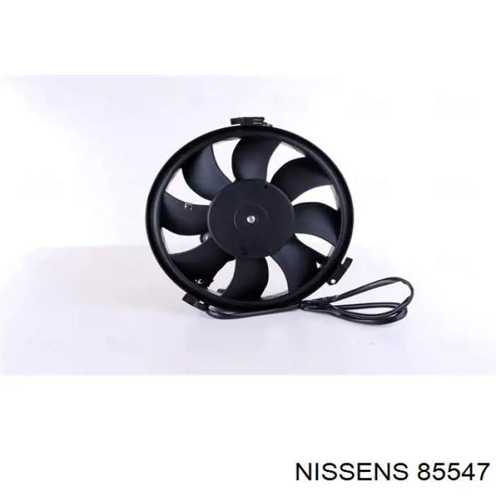 Ventilador (rodete +motor) refrigeración del motor con electromotor completo 85547 Nissens