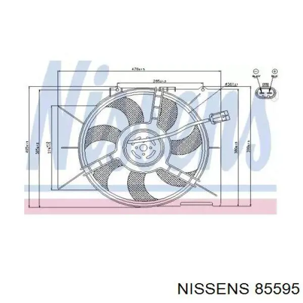  85595 Nissens