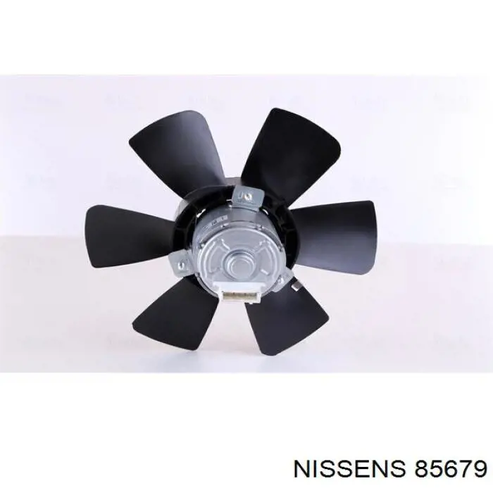 Ventilador (rodete +motor) refrigeración del motor con electromotor derecho 85679 Nissens