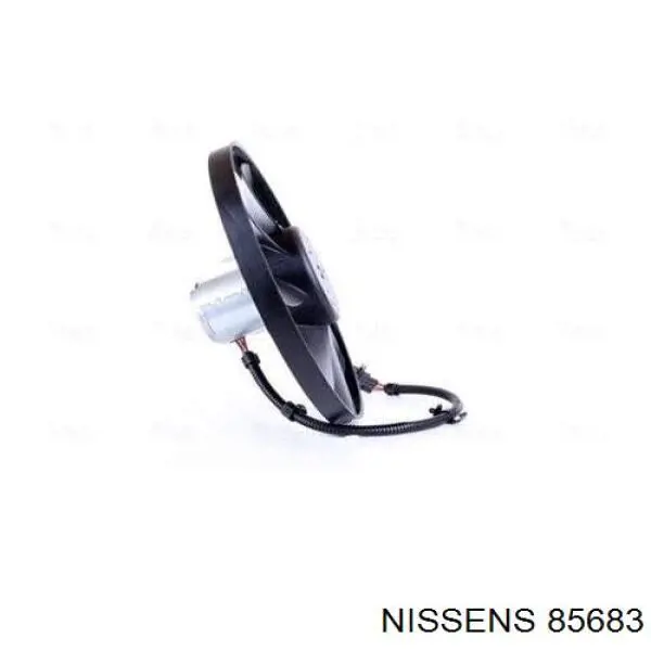 Электровентилятор охлаждения в сборе (мотор+крыльчатка) NISSENS 85683